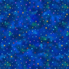 Night Garden Digital BL3556-75 - Dots Blue