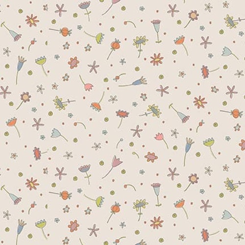 Simply Be by Anna Downs for Henry Glass - Scattered Flowers Mist 3324-44