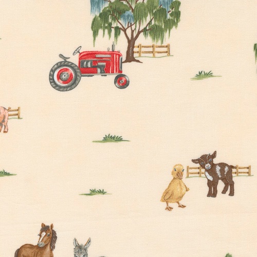 Willows Farm by Deb Strain for Moda - 56100 20 Blush - Farm scene