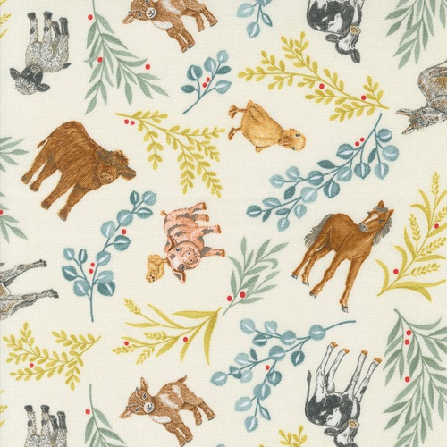 Willows Farm by Deb Strain for Moda - 56101 11 Cloud - small animals