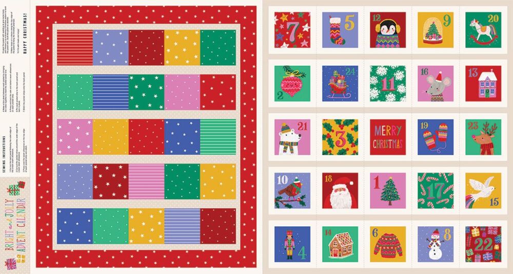 Dashwood Advent Panel - Bright & Jolly ADVENT2470