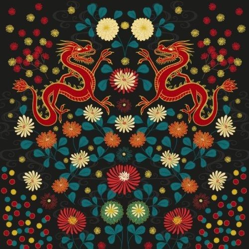 Year of the Dragon Panel Approx. 56″, Year of the Dragon by Lewis & Irene