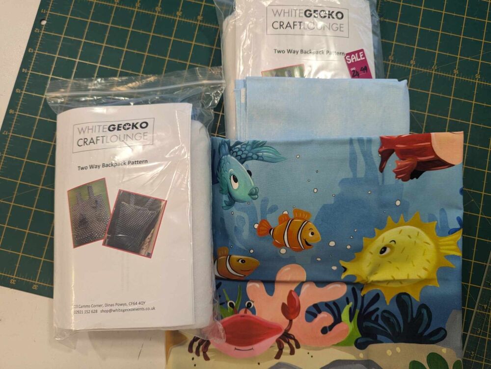 Two Way Backpack - Under the Sea was £24.99 now £12