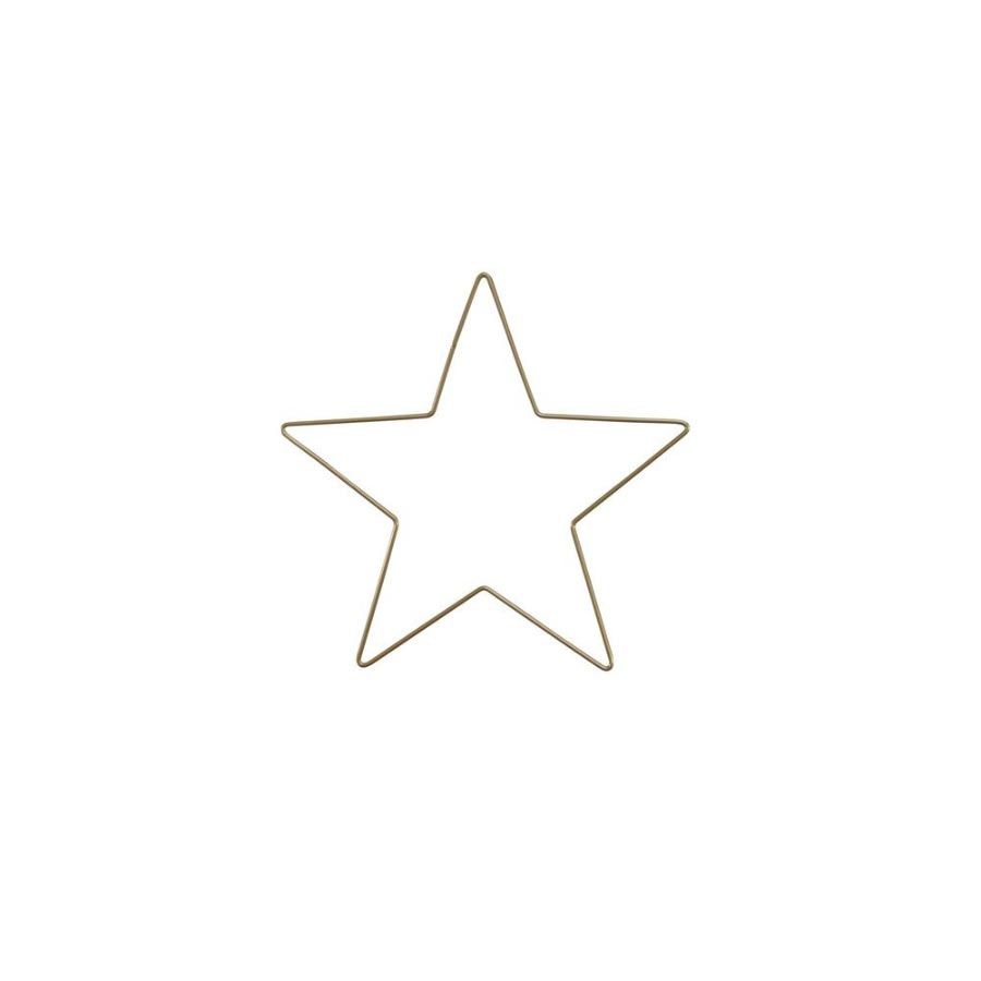Flat Star Wreath Frame - 10