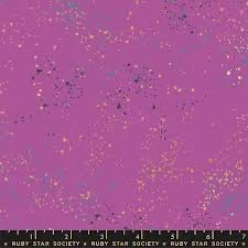 Speckled by Ruby Star Society - RS5027 62M Berry (Pink) with gold accents