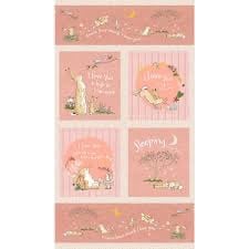 Guess How Much I Love You - 4244 - 71 Pink Panel