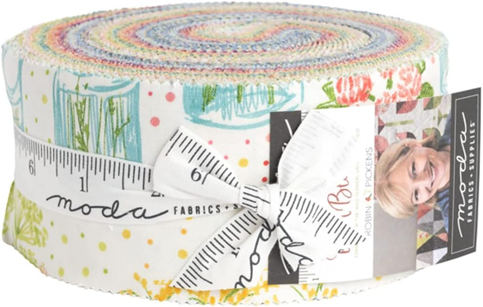 Moda "Wild Blossoms" Jelly Roll  29160JR