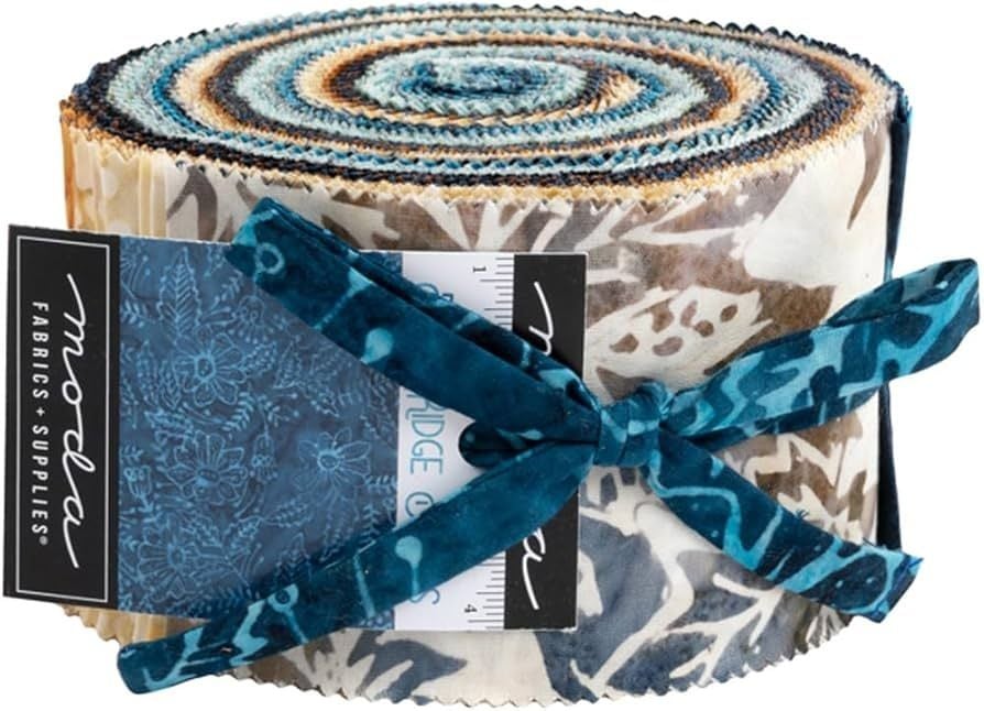 Blue Ridge Batiks by Moda Jelly Roll JR4367