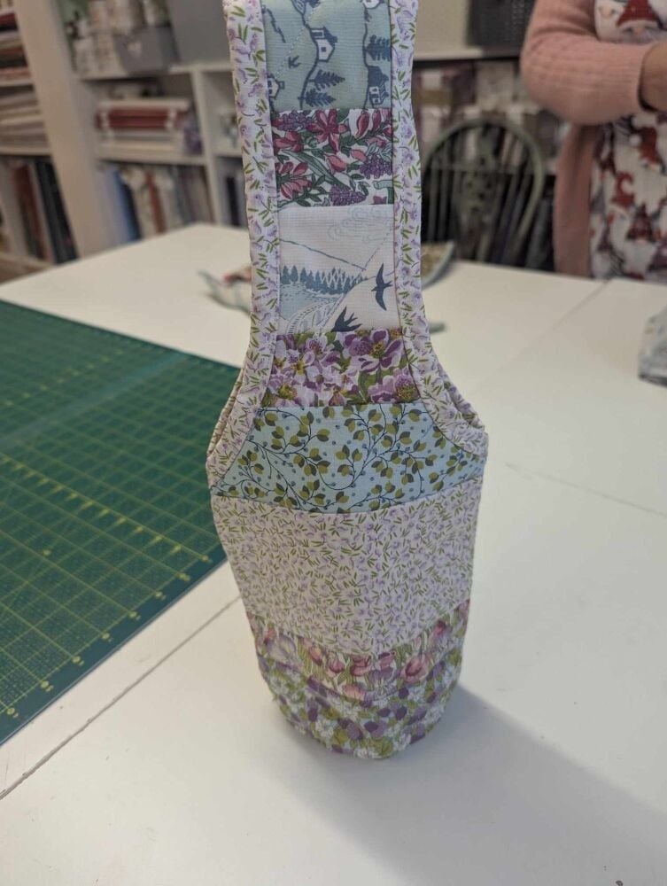 Liberty Bottle Bag 6.5" x 14" approx - takes bottle of wine or spirit