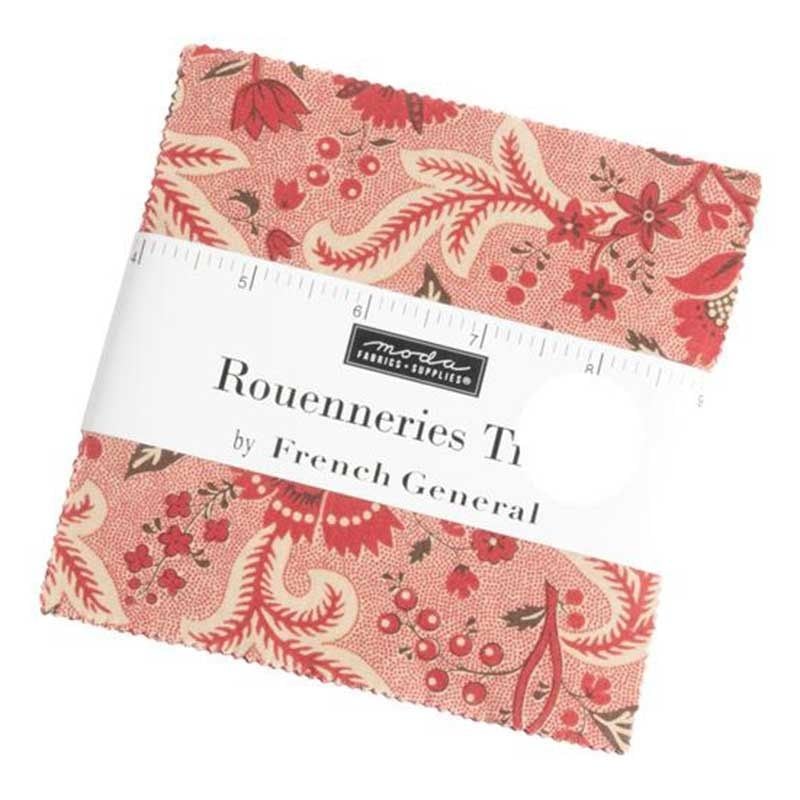 Rouenneries Trois by French General for Moda Charm Pack 13960PP