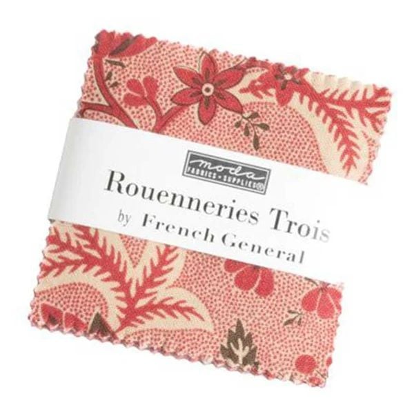 Moda Rouenneries Trois Mini Charm pack 13960MC