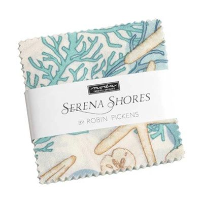 Serena Shores by Robin Pickens for Moda Mini Charm pack  MC48770