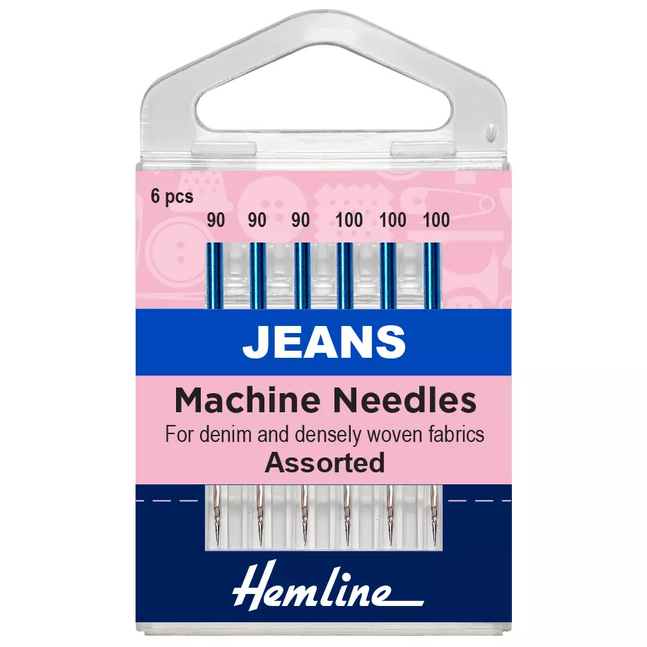 Hemline Jeans machine sewing needles Regular Assortment Standard Fit