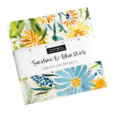 Sunshine and Blue Skies by Create Joy Project for Moda - Charm Pack