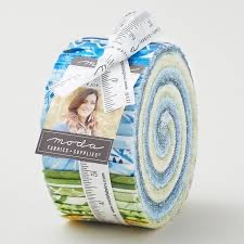 Sunshine and Blue Skies by Create Joy Project for Moda - Jelly Roll