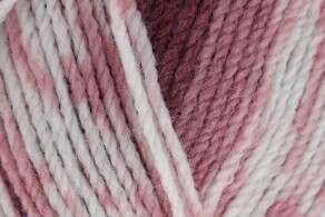 Stylecraft Fair Isle Effect Aran  100gArran 5332 (pink/red) offer £3.85