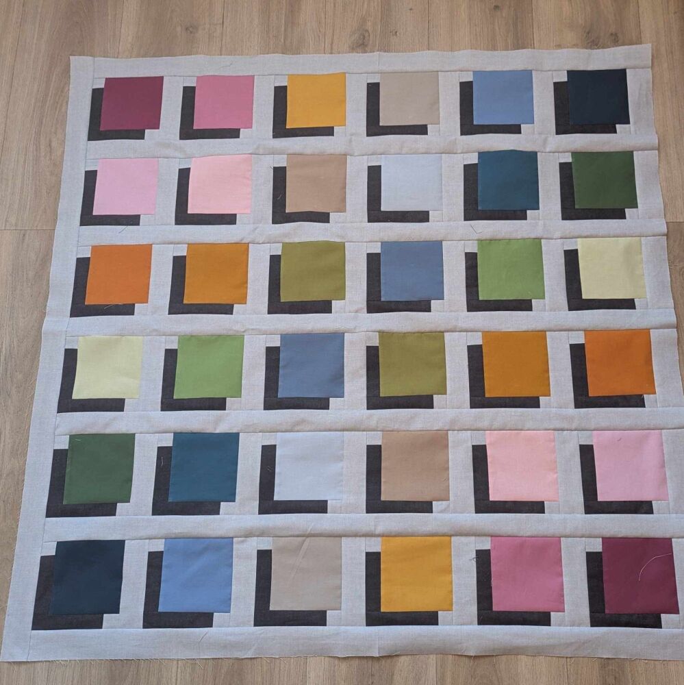 Shadow Quilt Pattern - Digital download