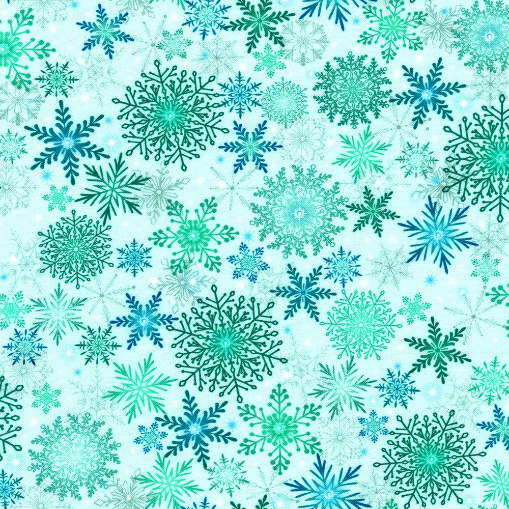 Merriment by Robert Kaufman Sky 23016-63