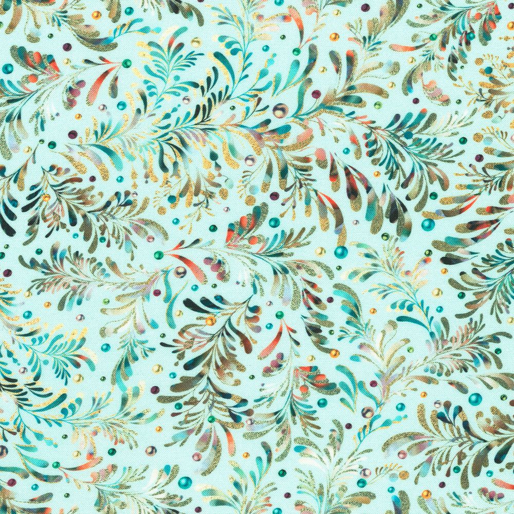 Merriment by Robert Kaufman Sky Branches 23017-63