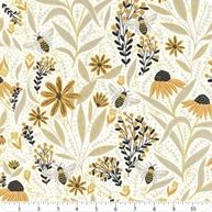 Bee garden by Gingiber for Moda 48410 11M - porcelain