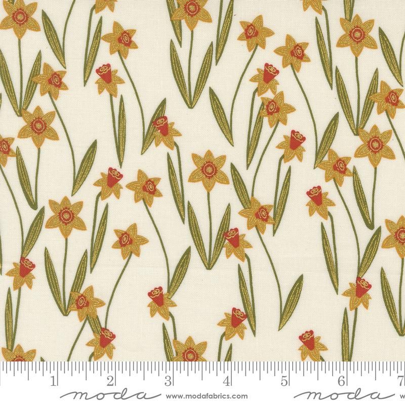 Bee garden by Gingiber for Moda 48413 11M - porcelain