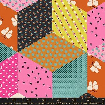 Ruby Star Ooh Lucky Lucky RS4120 15L Tumbling Blocks