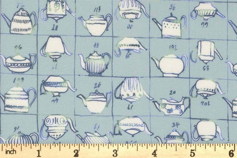 Larking by Janet Clare for Moda 24631-13 copeland