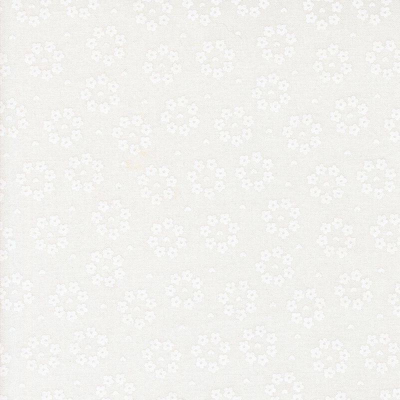 Raspberry Summer by Sherri & Chelsea for Moda - Cloud - White 37695 21