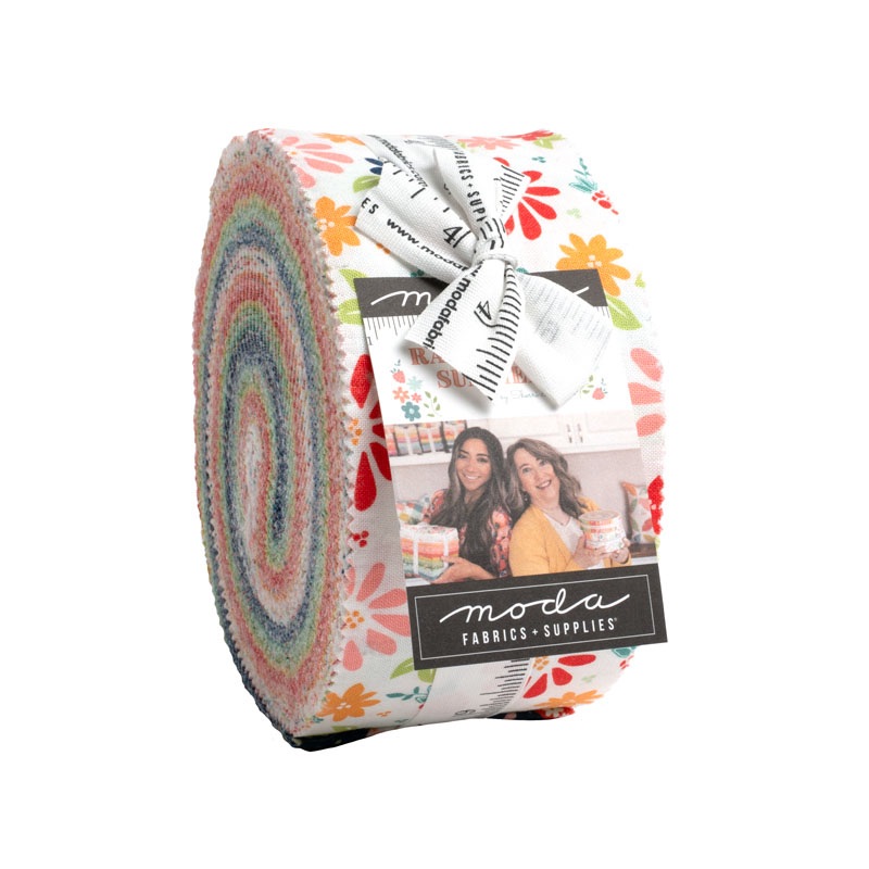 Raspberry Summer by Sherri & Chelsea for Moda - Jelly Roll