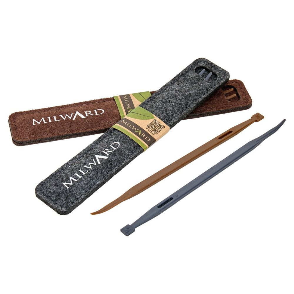 Milward Multi Purpose Sewing Tool (Thang) set of two - Brown