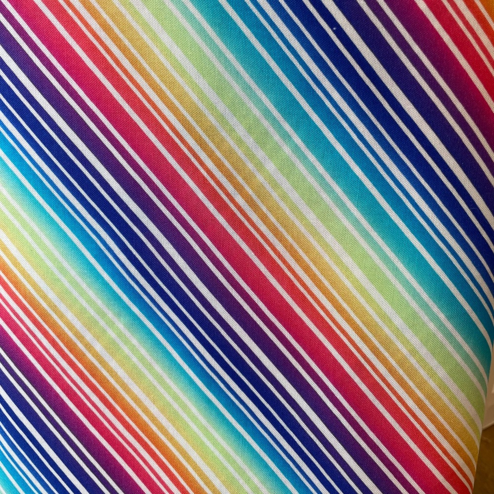 Yesteryear Multi by MK Surface for Michael Miller Fabrics - Rainbow Bias 12