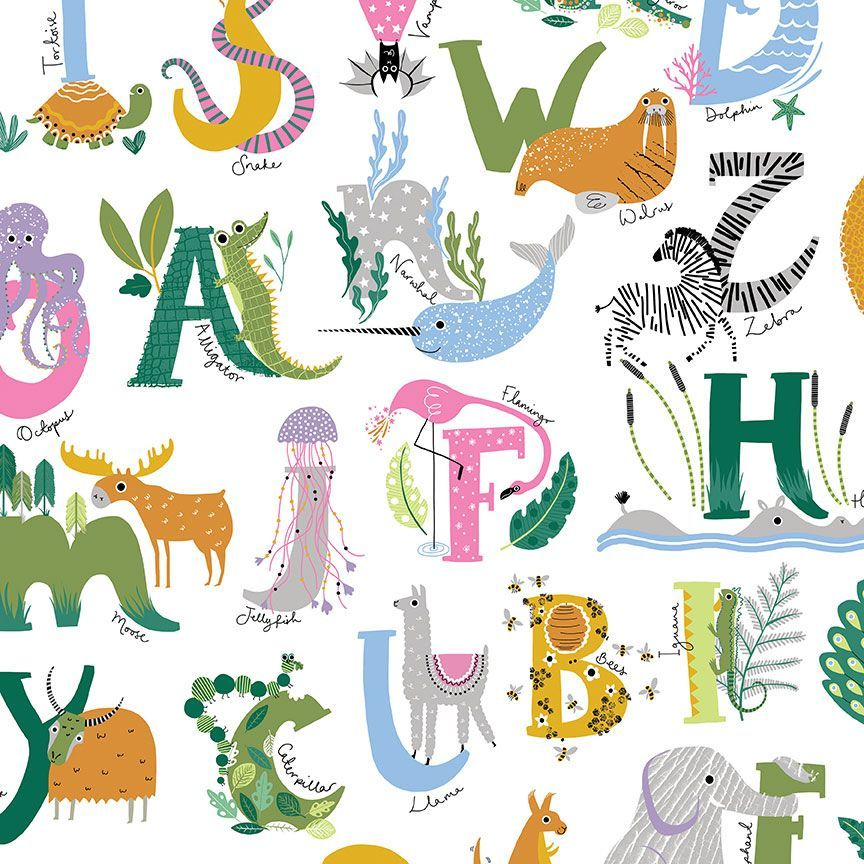 Dear Stella Alphabet Jungle D2884