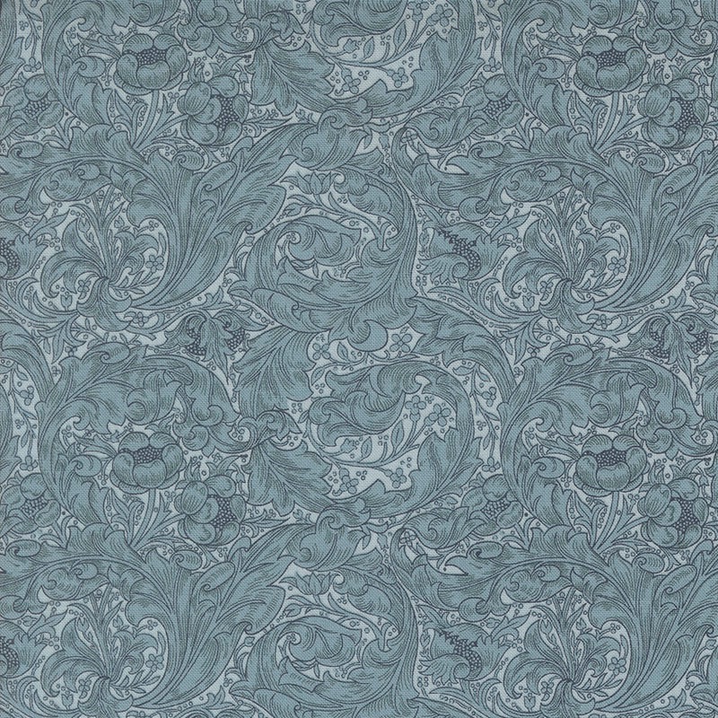 Morris Manor by Barbara Brackman for Moda - Sky 8394 13