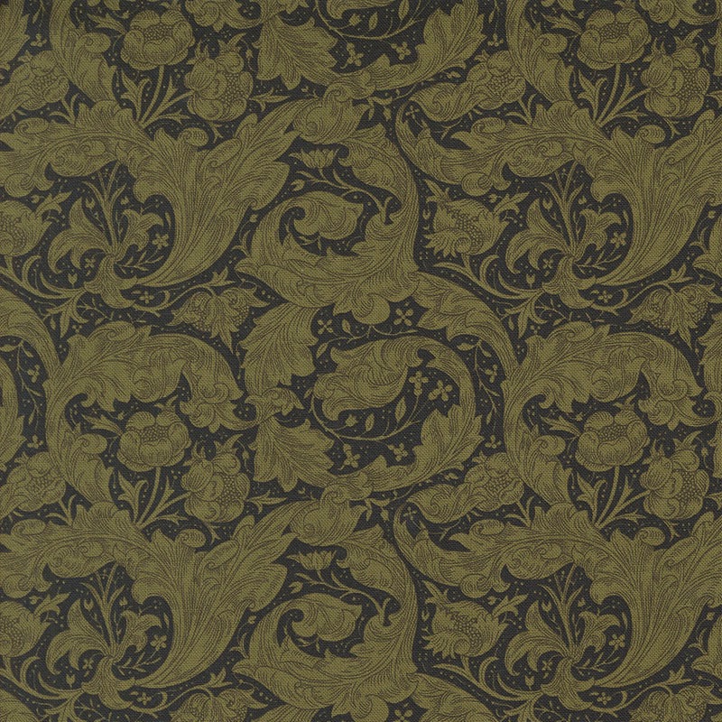 Morris Manor by Barbara Brackman for Moda - Ebony 8394 15