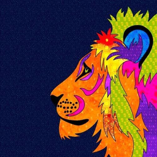 Delphine Brooks On Safari Panels - Lion DB28