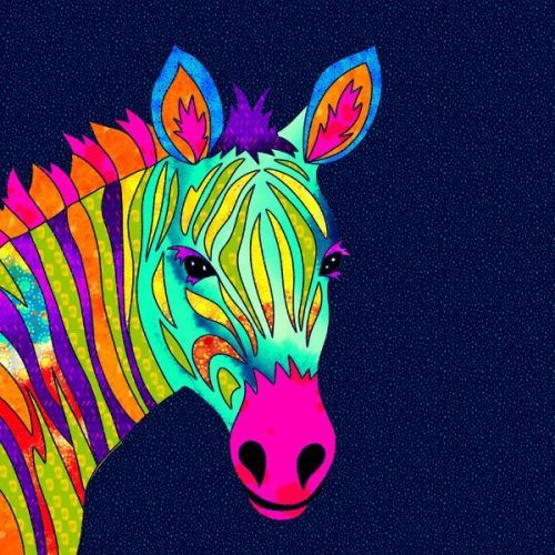 Delphine Brooks On Safari Panels - Zebra DB30