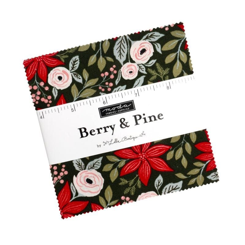 Berry & Pine Charm Pack  by Moda PP5240
