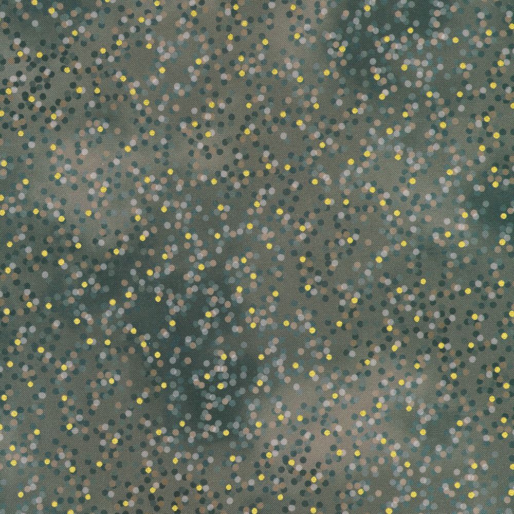 Mixed Metallics by Robert Kaufman SRKDM 23069-304 Shadow dots