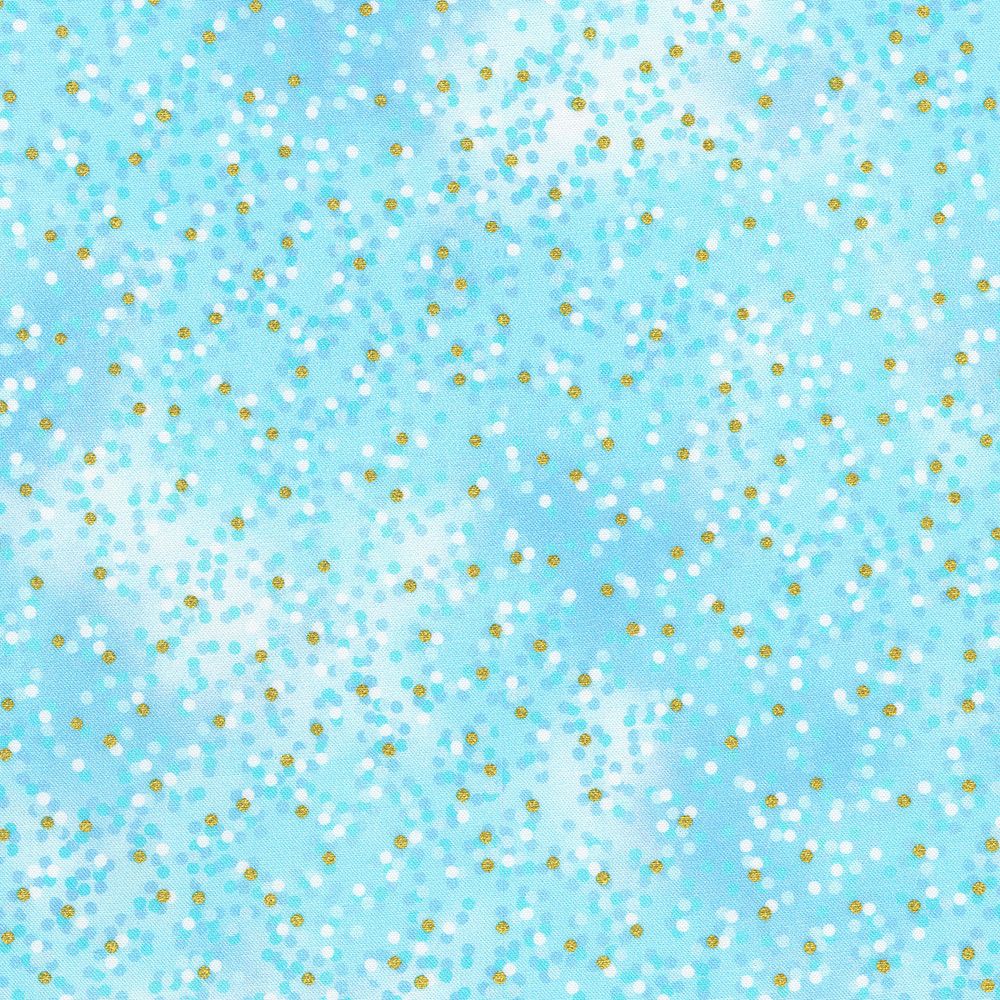 Mixed Metallics by Robert Kaufman SRKDM 23069-216 Cloud dots