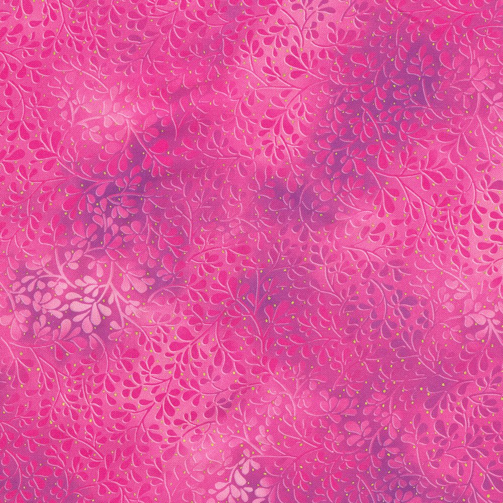 Mixed Metallics by Robert Kaufman SRKDM 23068-302 Azalea Foliage