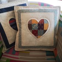 Pie Crust Cushion Pattern - paper copy