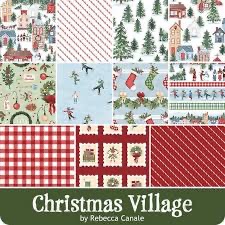 Christmas Village by Rebecca Canale for Studio E