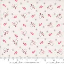 A Very Sweet Christmas by Bunny Hill Designs for Moda - 3062 11 - Penguins on Snow