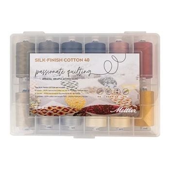 Mettler Silk-Finish Cotton 40  - Passionate Quilting Set