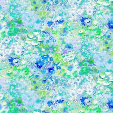 Perennial by P&B Textiles - Blue 04831 - 108" wide
