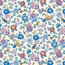 Haberdashery Floral 443A  Tudor Celebration by Liberty