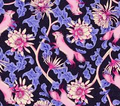 Glow Garden by Sarah Watts of Ruby Star Society - 2112 13 Fox Bloom in Black