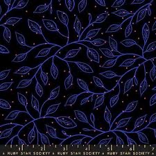 Glow Garden by Sarah Watts of Ruby Star Society - 2118 14 Wandering Vine in Black