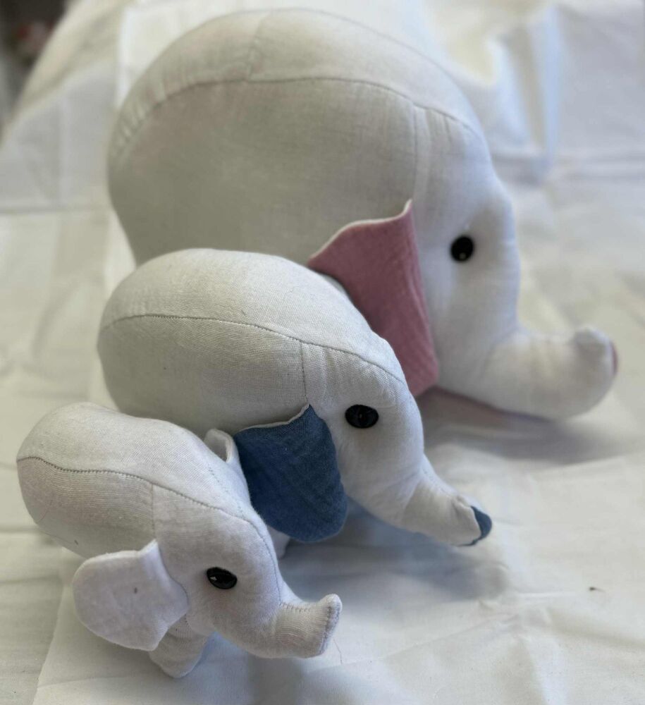 Trio of white Elephants