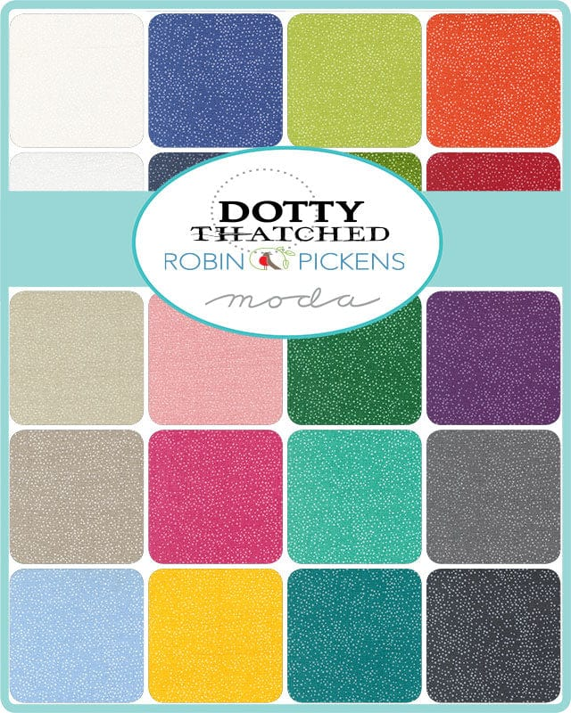 Dotty Thatched by Robin Pickens Layer Cake LC48715